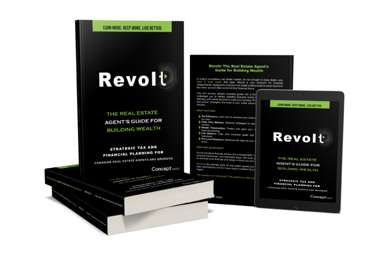 revolt mockup transparent Revolt - Real estate agent book in canada